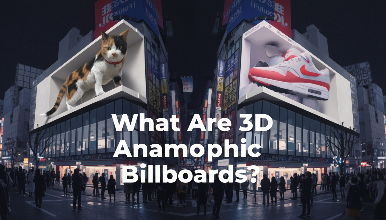 What are 3D Anamorphic Billboards