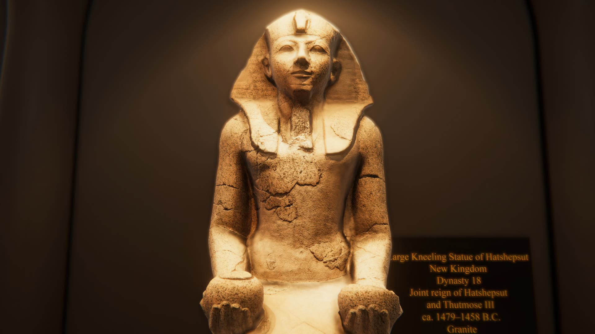 Kneeling statue of Hatshepsut